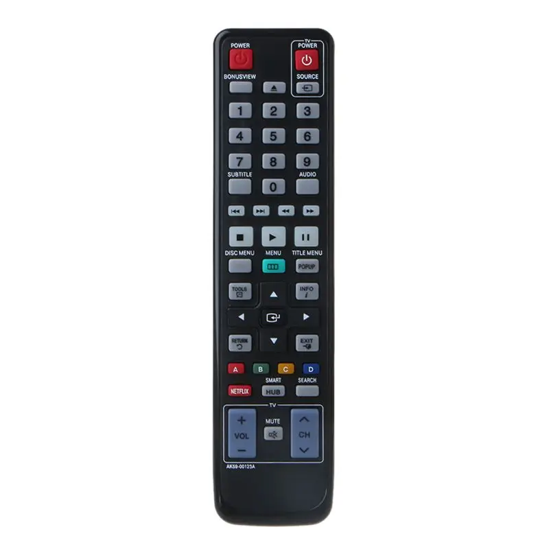 Пульт дистанционного управления для Samsung AK59 00122A подходит 00123A BD BLU DVD D6500 D6700 D7000 D7500