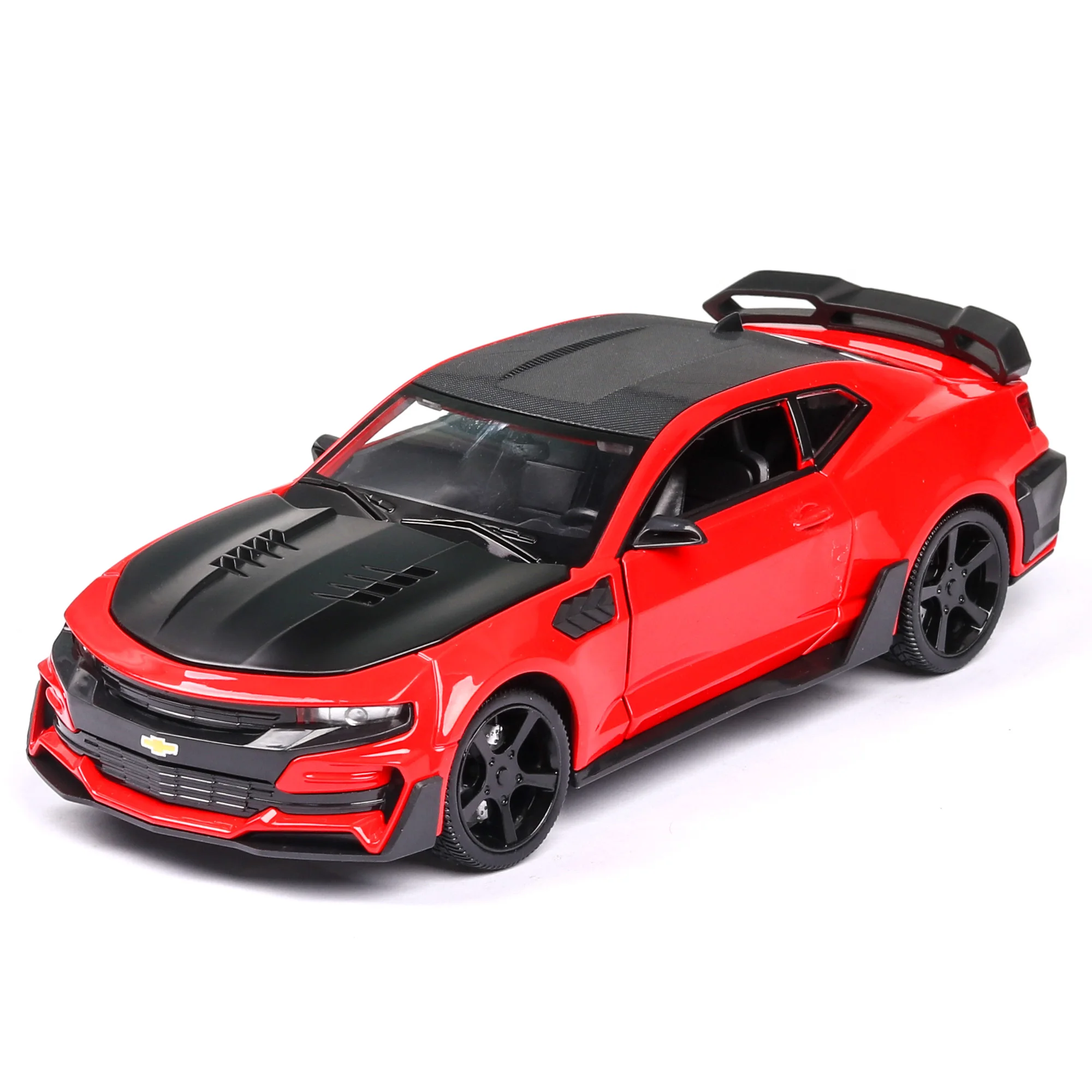 Литая модель автомобиля Chevrolet игрушечный Camaro 1:24 спортивного из сплава детская