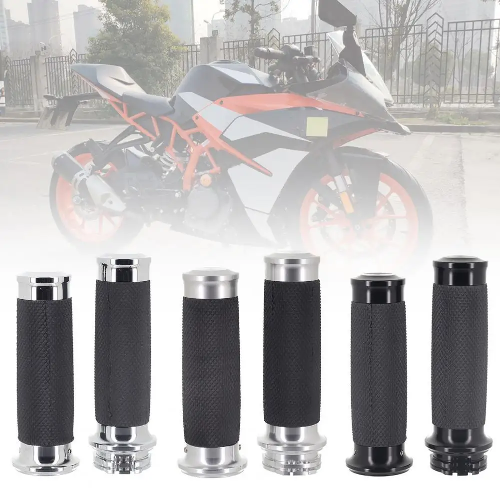

Modified Parts 2Pcs Reliable Aluminium Handlebar Grip Durable Handlebar Cover High Reliability