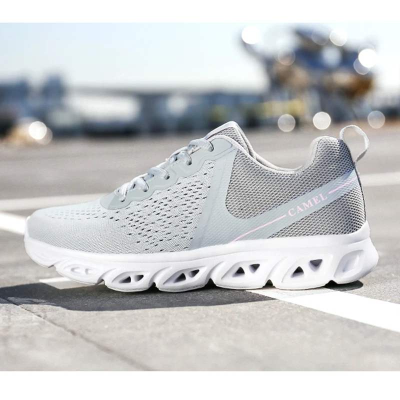CAMEL/мужские и женские спортивные кроссовки для бега Модные унисекс Обувь больших