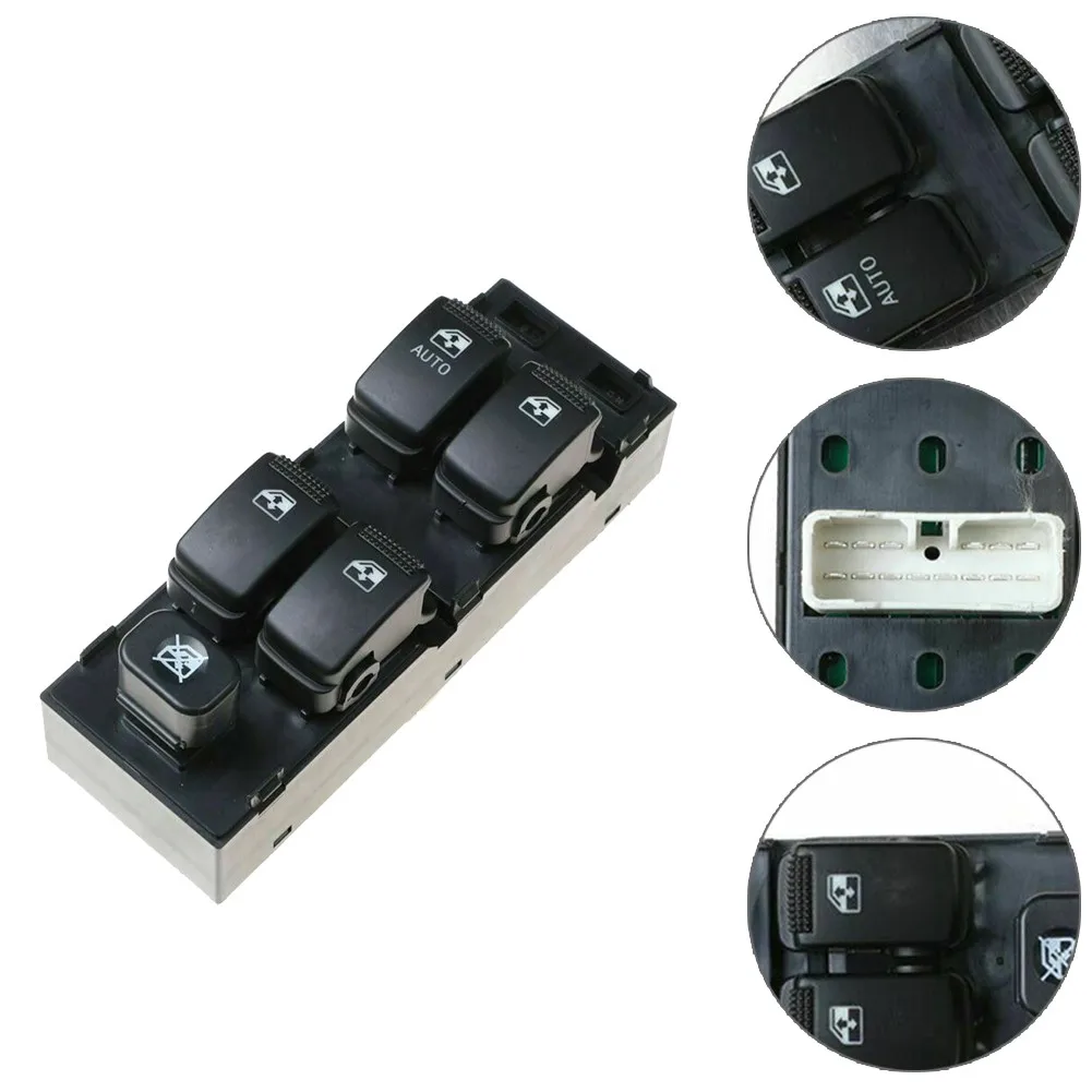 

1PC Control Switch ABS Electric Power For Hyundai Getz 2003-2010 6.5cm*14cm*7cm High Quality Durable Window Control Switch