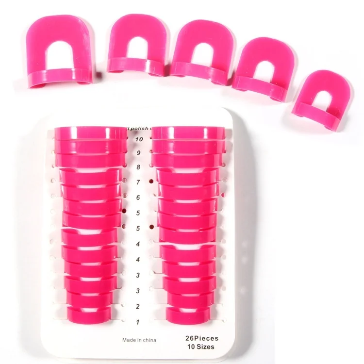 52 шт. инструмент для накладывания лака ногтей защита от перелива набор