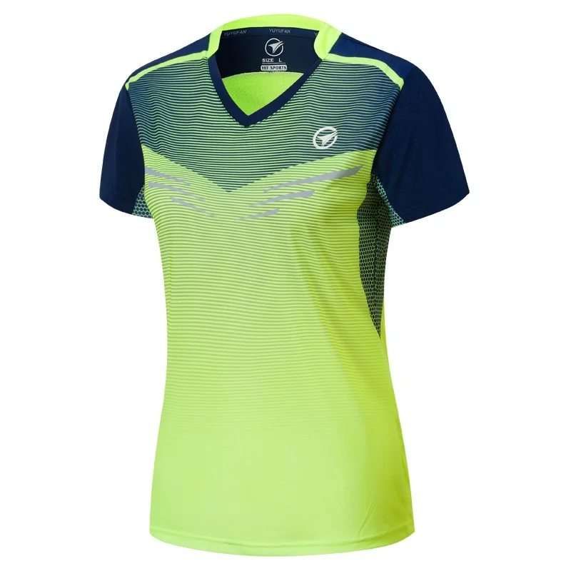 New Badminton short sleeve shirts Men /women,sport Tennis shirts,table tennis tshirt ,Quick dry sports training shirts A120