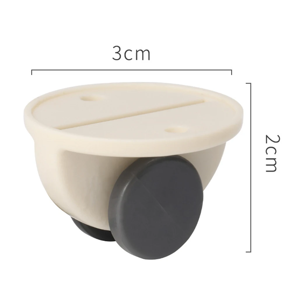 4 шт. клейкий шкив коробка для хранения мусорный бак самоклеющийся поворотный дом