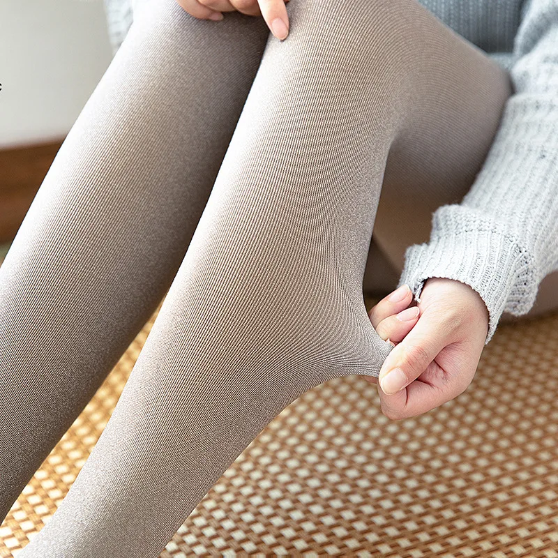 Чулки KNOWDREAM на весну и осень тонкие стильные легинсы Женские с высокой талией