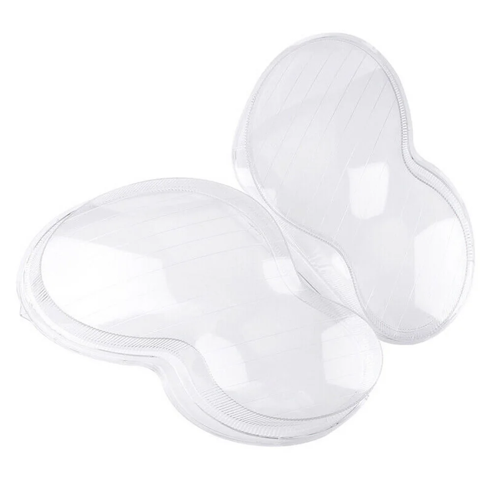 1 пара прозрачных поликарбонатных крышек для передних фар премиум-класса с