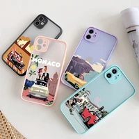 drive around the world scenery car phone case for iphone x xr xs max 7 8 plus se 2020 11 12 13 pro max shockproof cover funda