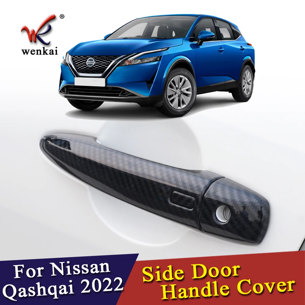 Боковая дверная ручка защитный чехол для Nissan Qashqai J12 2021 2022 хромированные