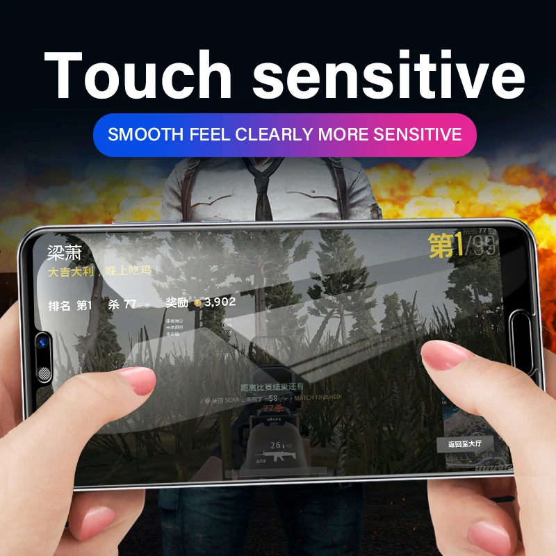 

3PCS Full Cover Tempered Glass for Huawei P40 P30 Lite P20 Screen Protector For Huawei Honor Honor 9 10 Lite 20 Pro tective Film