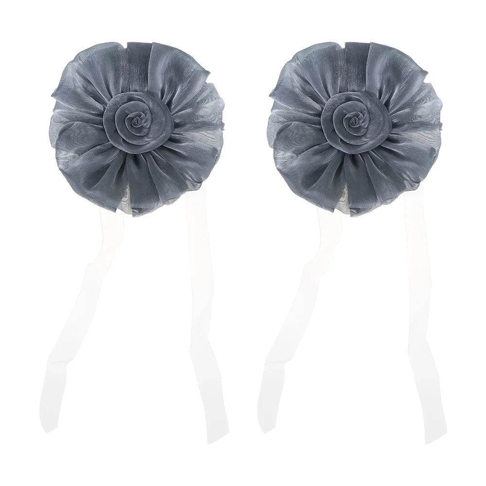 

2Pcs Creative Sun Flower Shaped Curtain Buckles Delicate Lace Curtain Clips Window Curtain Accessories for Home Hotel