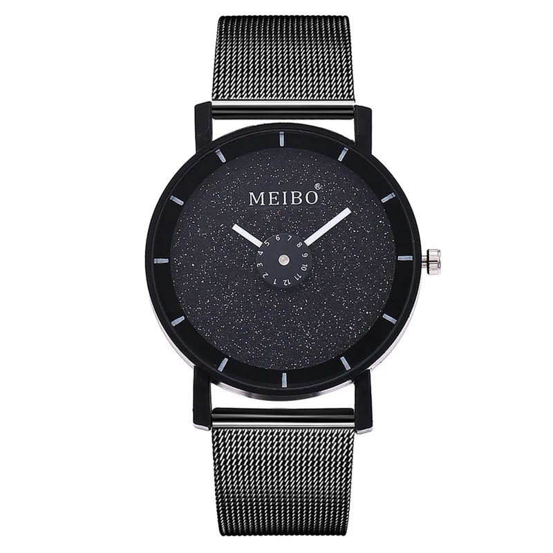 

2020 New Of The Original Sufeng Mesh Belt Watches European Contracted Male And Female Students Lovers Hand Quartz Wristwatch