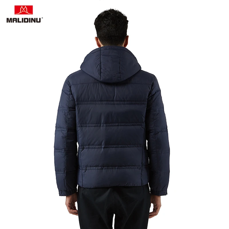 MALIDINU 2022 Men Down Jacket Winter Down Coat Parka Brand Thick Warm Winter Jackets Mens Duck Down Jacket Men Outwear -30C