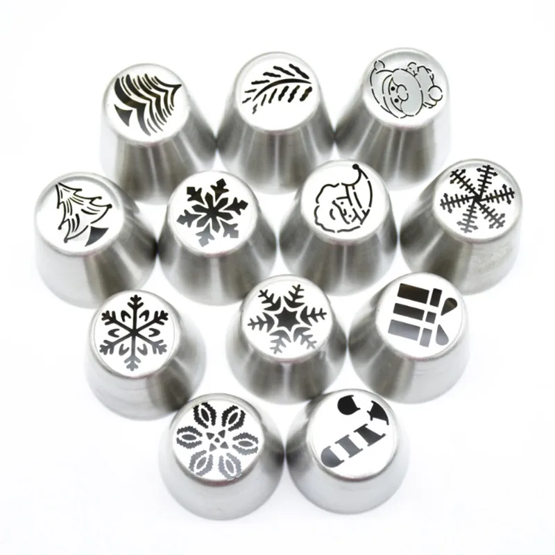 

1Pc Stainless Steel Russian Tulip Icing Piping Cake Nozzles Pastry Decoration Tips DIY Cake Decorating Fondant Cake Baking Tools