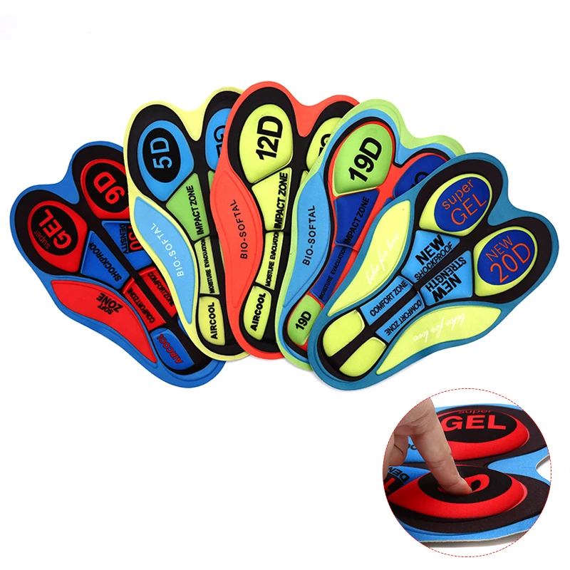 

Cycling Shorts Cushion Breathable 5D Pads Bike Riding Base Cushion Outdoor Biking Underwear 9D Silica Gel Pad Riding Accessories