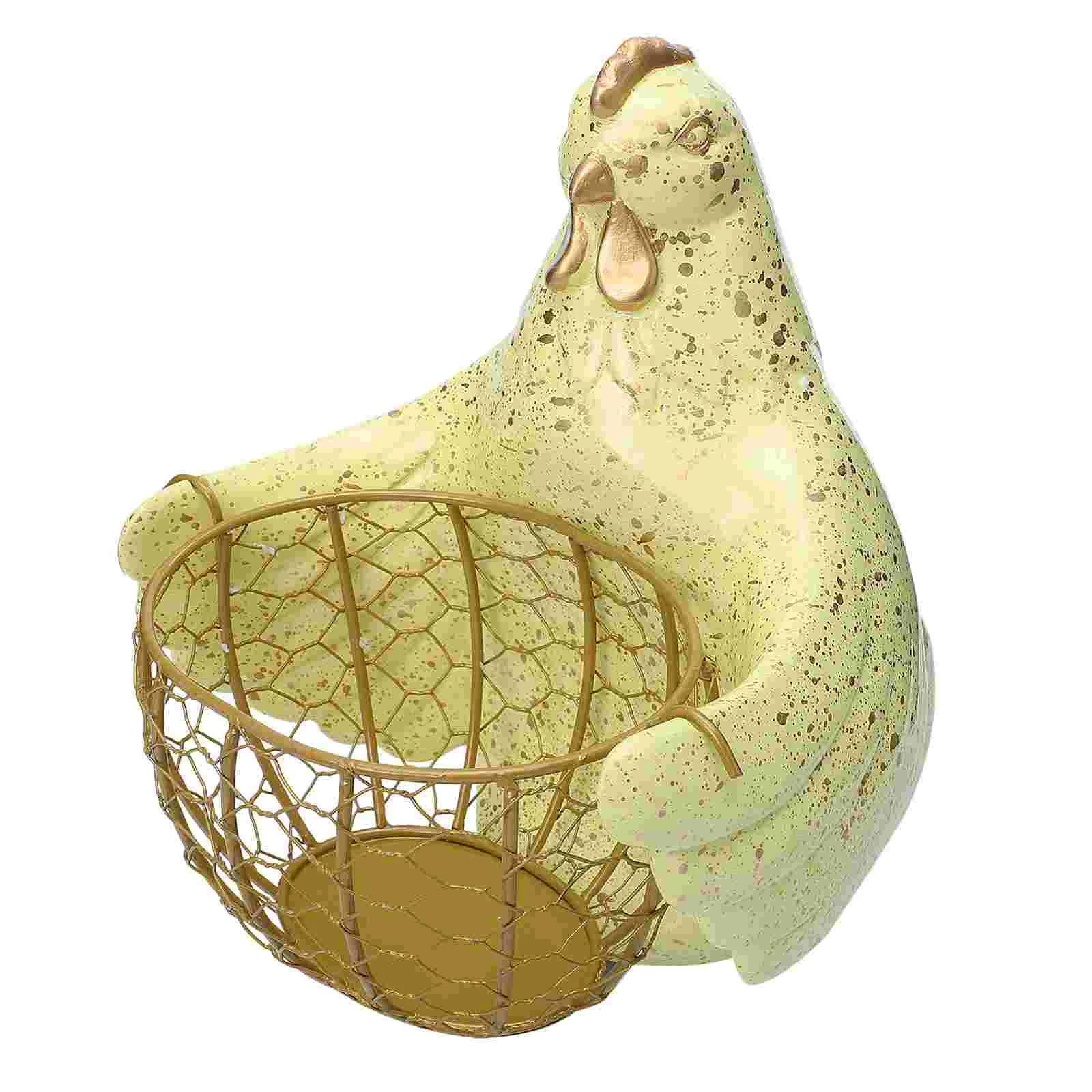 

1 компл. Креативная железная Рабочая корзина для хранения яиц, настольное украшение