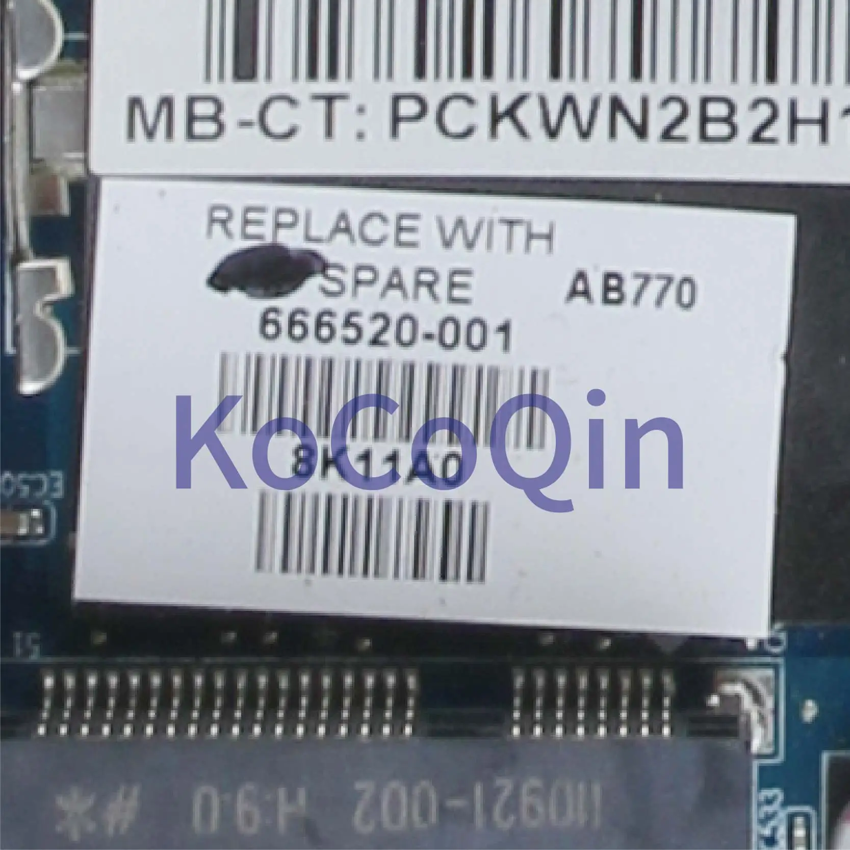 KoCoQin материнская плата для ноутбука hp павильон DV7 DV7-6000 DV7Z-6100 A70M HD6750 материнская плата 666520-001 666520-501 216-0810005