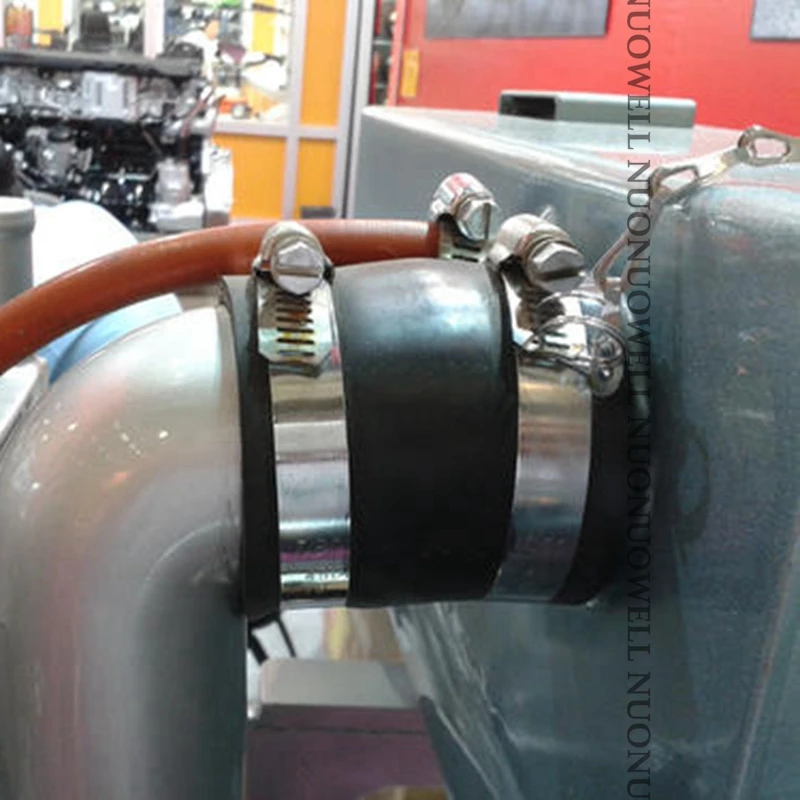 2 шт./лот нержавеющая сталь 304 червячный приводной шланг зажим для топливной трубы