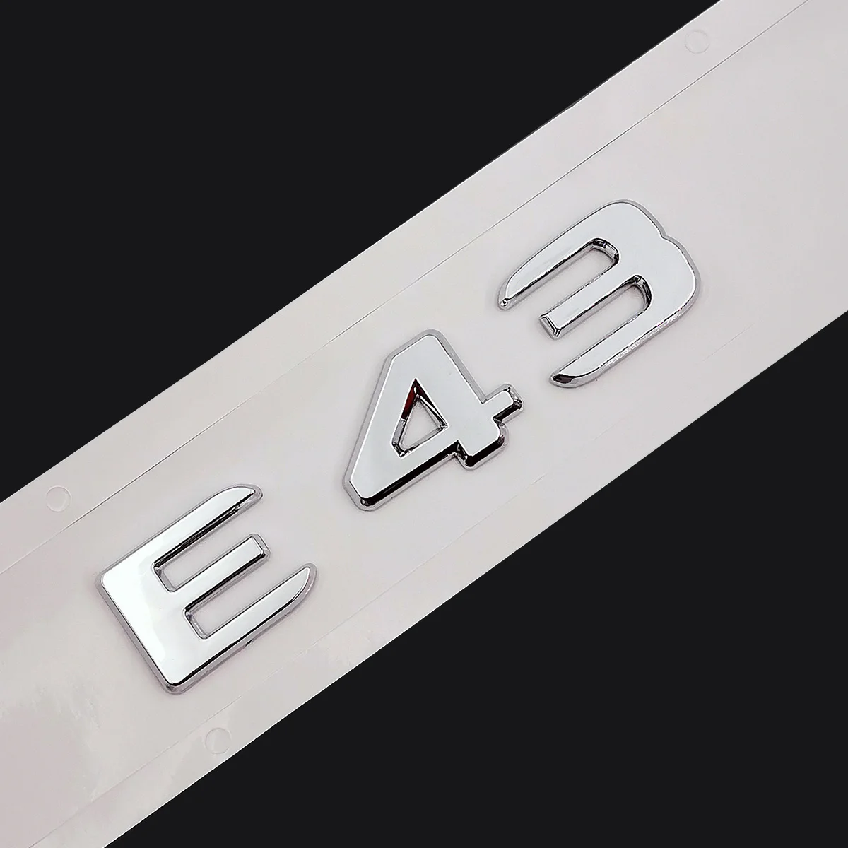 Оригинальный размер 1:1 Автомобильная эмблема заднего хвоста цифры-буквы