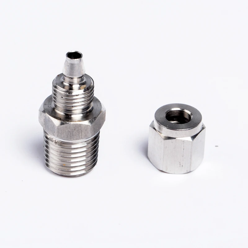 БЫСТРОРАЗЪЕМНАЯ муфта 1/4 &quotнаружная резьба O.D 4 6 8 10 12 мм PU трубка Быстрый Твист