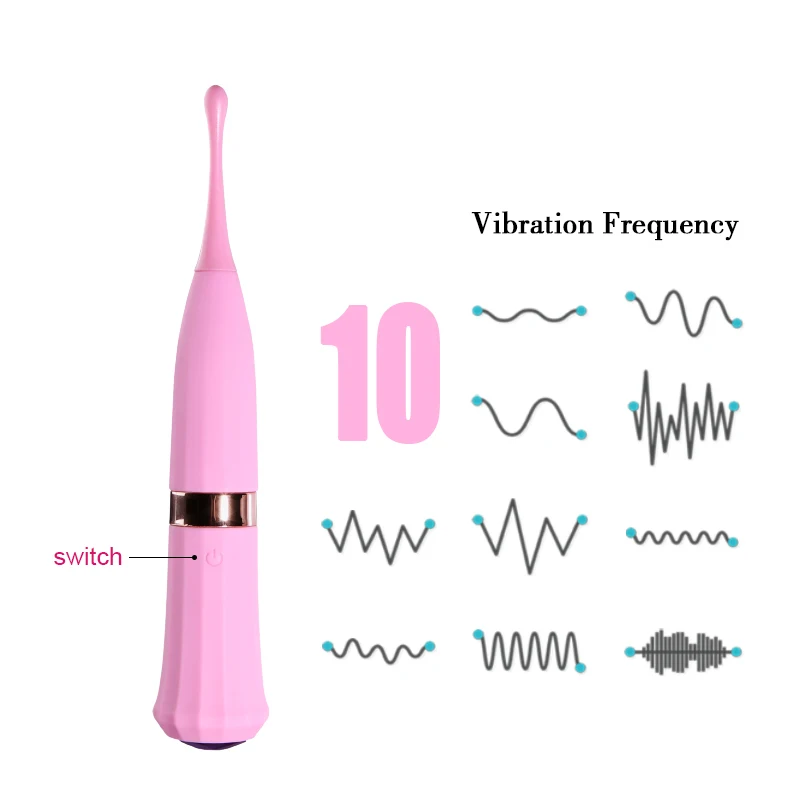Щетка вибратор 10 скоростей для взрослых интимные игрушки женщин палочка
