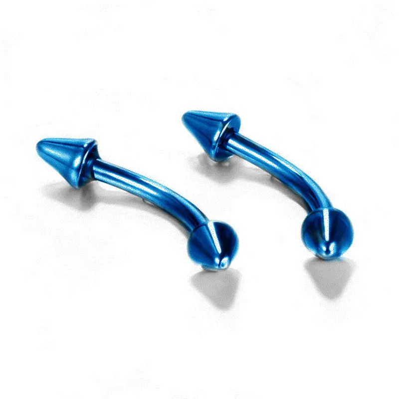 2 шт. кольцо для пирсинга бровей из нержавеющей стали 16 г | Украшения и аксессуары