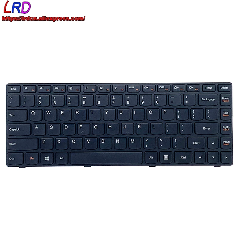 Английская клавиатура для ноутбука Lenovo G400 G410 G405 G480 G485 Z480 Z485 Z380 B480 B485 25212032 25212212 25212062