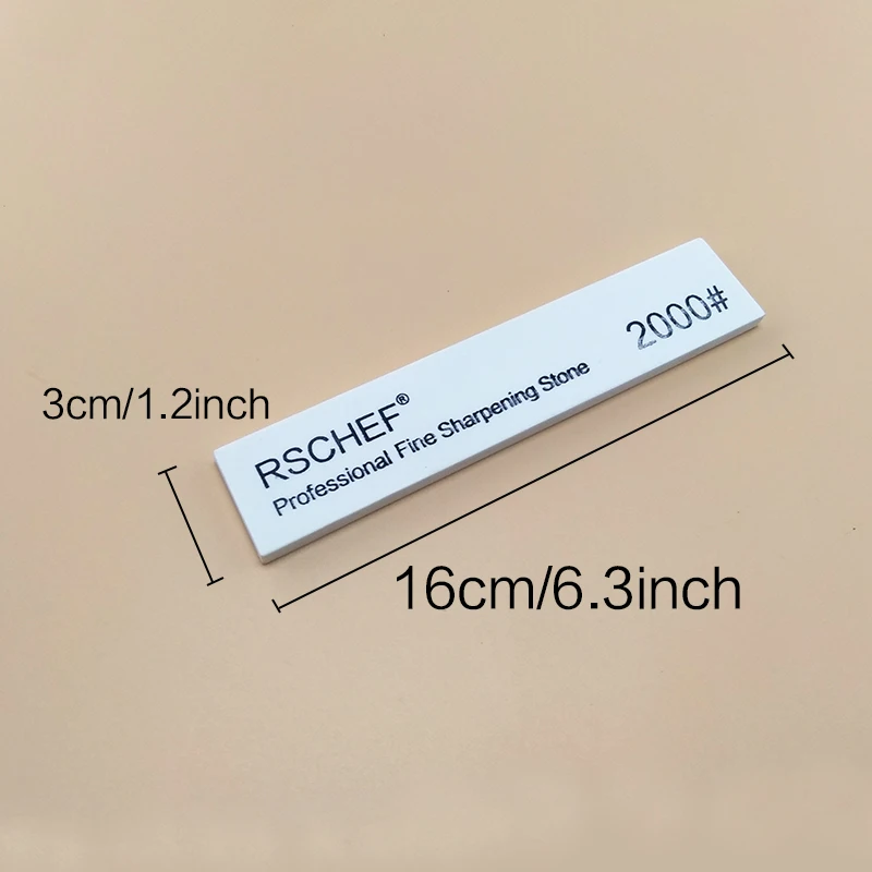 RSCHEF Новый точильный камень 160 мм * 30 точилка для ножей белый корундовый материал