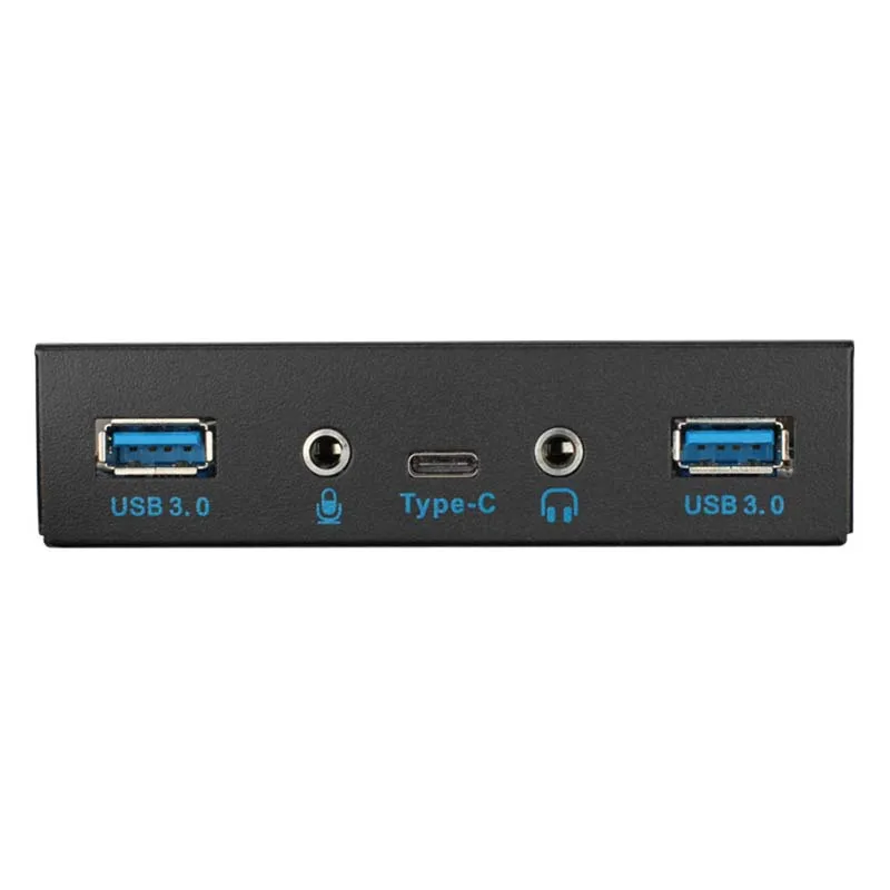 3 5-дюймовый USB 1 Type-C + 2 порта 0 аудио микрофон флоппи-накопитель передняя панель