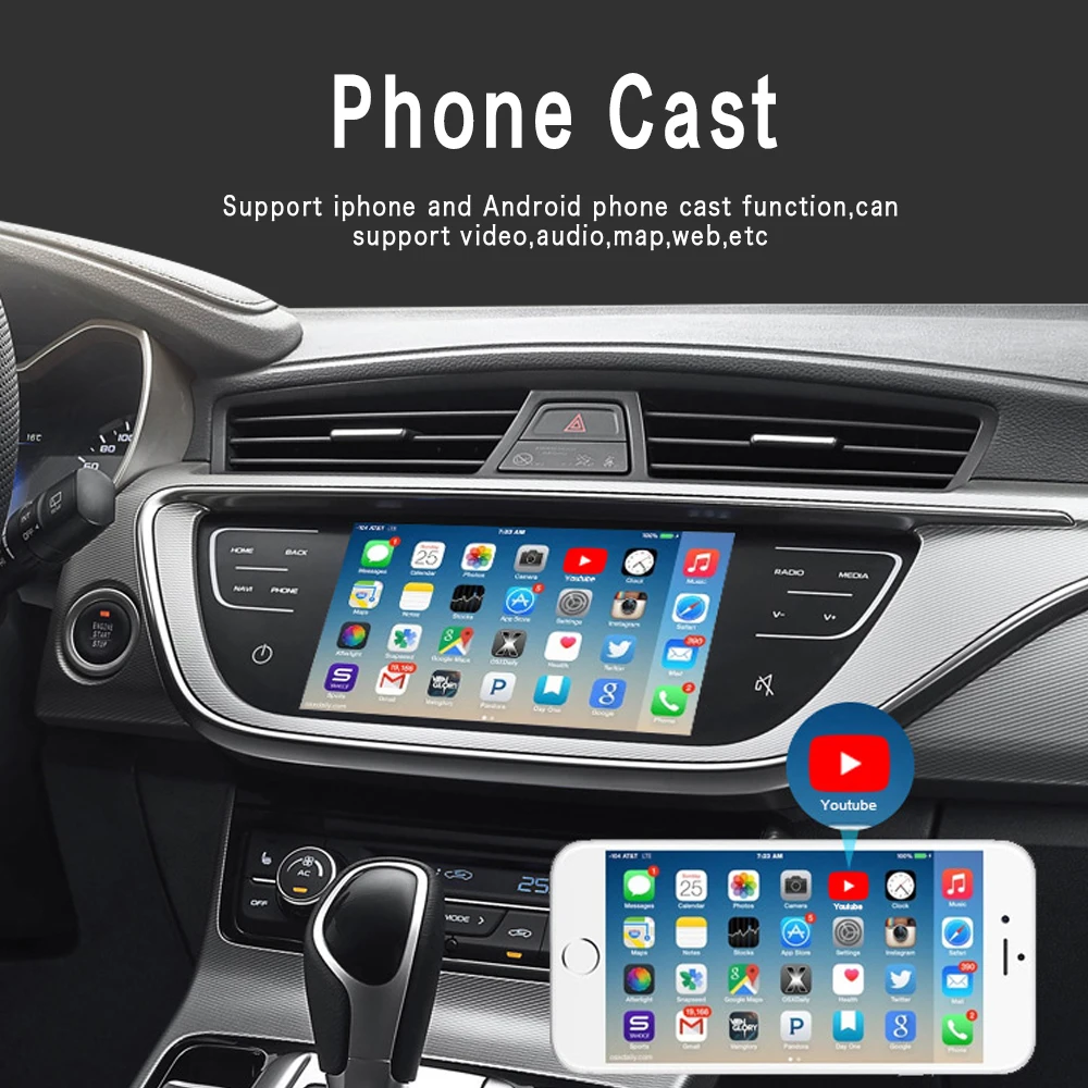 wired to wireless carplay dongle 5g wifi auto box multimedia player mirror link for any iphone ios benz audi vw volvo toyota kia free global shipping