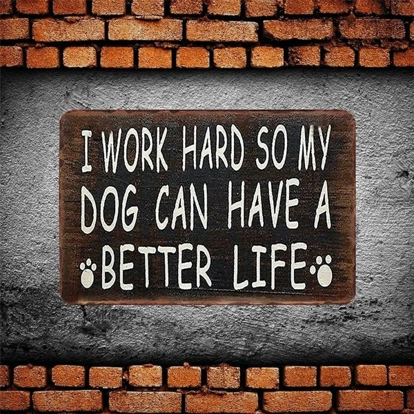 Старинная металлическая Оловянная вывеска с вдохновляющими цитатами в стиле