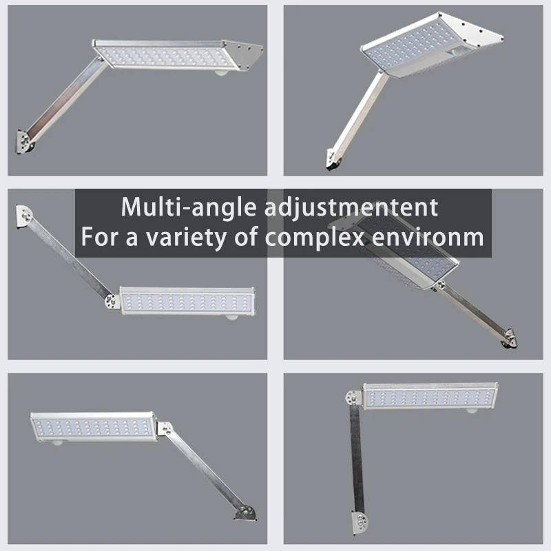 Светодиодный уличный фсветильник на солнечной батарее двухсторонний