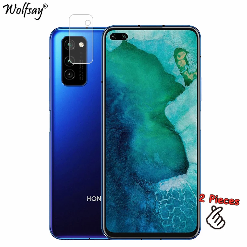 Защитное стекло для экрана 2 шт. Huawei Honor V30 Pro Pro|Защитные стёкла и плёнки телефонов|