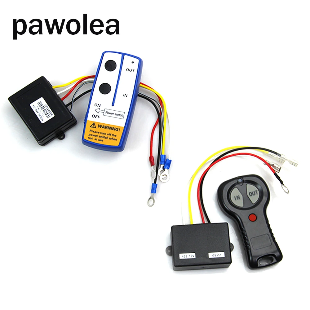 Car electric winch wireless remote control 12v Universal accessories handle auto parts | Автомобили и мотоциклы