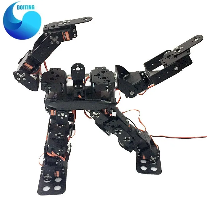 Оригинальный робот-гуманоид 17DOF Biped Robot ходящий/Biped/Dance/Обучающий робот с