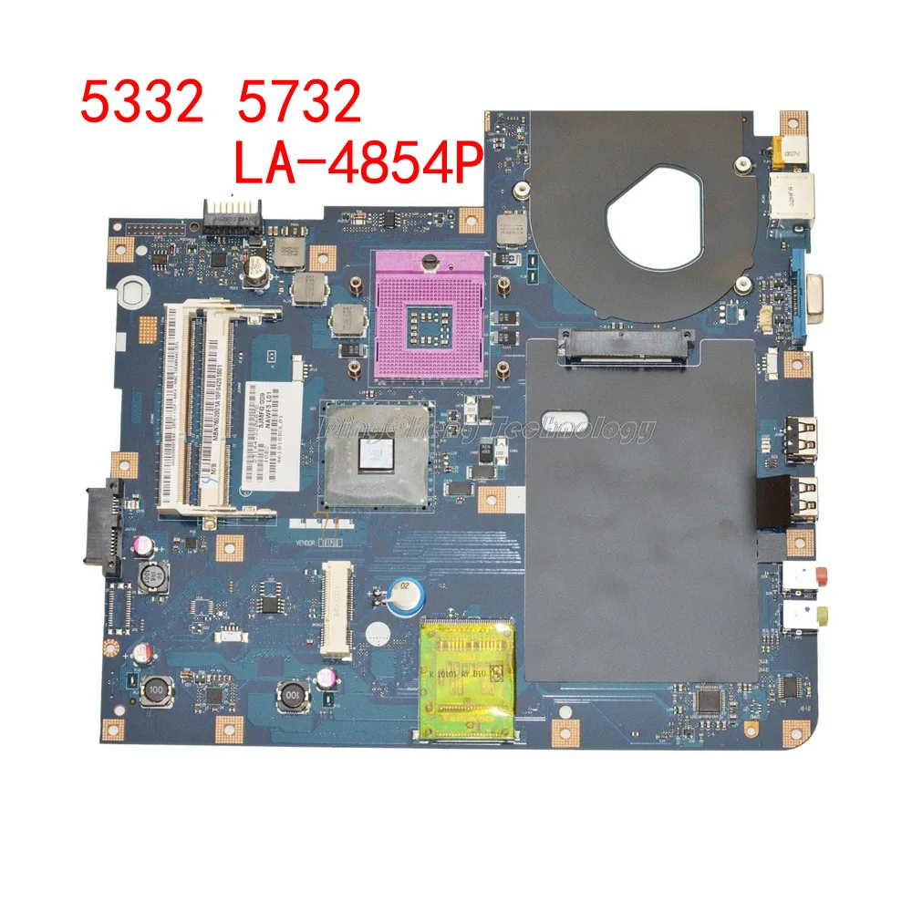 

Материнская плата для ноутбука Acer 5332 5732 E525 MBN7602001 LA-4854P DDR3 MB.N7602.001 материнская плата 100% полностью протестирована