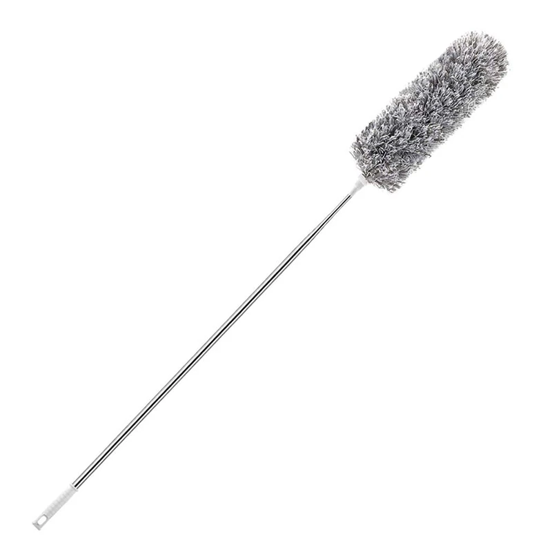 

Minifiber Duster with Telescoping Extension Pole Non-Scratch, Bendable, Washable, Hypoallergenic, Lint Free Dusters for Cleaning