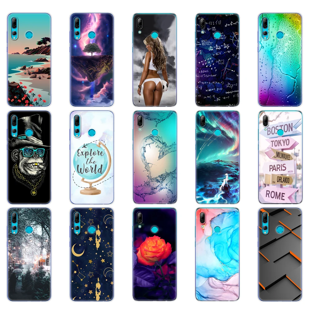 for huawei p smart 2019 cases back phone cover for huawei p smart plus 2019 case for huawei p smart z silicon soft tpu bumper free global shipping