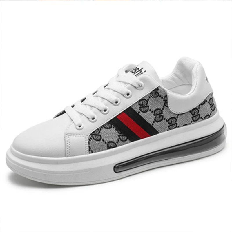 

New Men's Casual Sports Shoes Air Cushion Sports Shoes Designer Platform Walking Shoes White Sports Shoes Zapatillas Hombre
