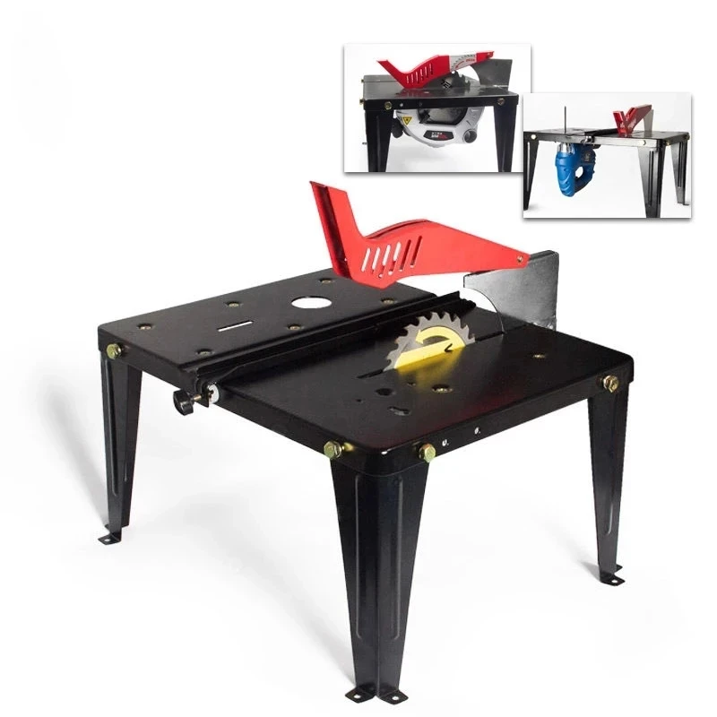 

Woodworking Workbench Multifunctional Portable Household Small Decoration Frame Push Table Electric Circular Saw Tools