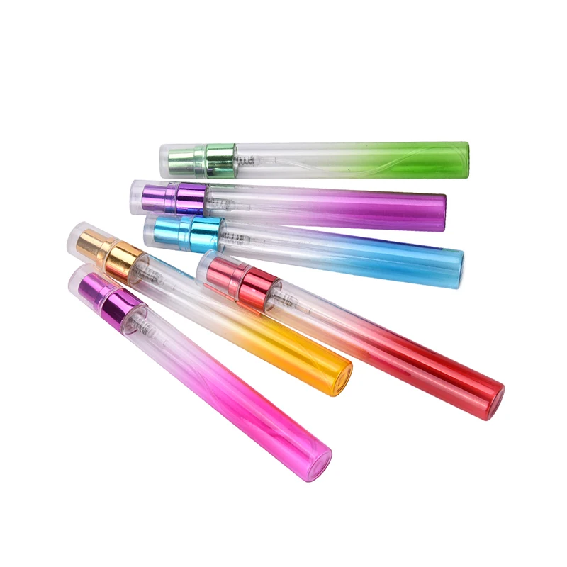 1 шт. 10 мл цветное туристическое стекло Маленький Пустой ароматический аромат