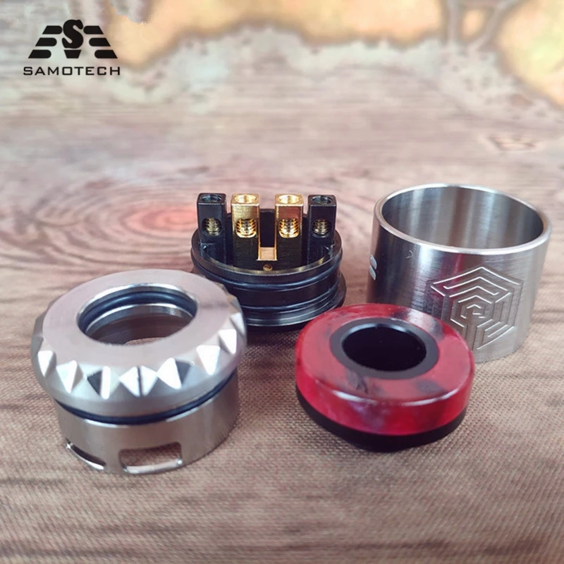 Заменяемые распылители для капель SUBTWO ARTHA V2 RDA 24 мм из нержавеющей стали 810 с