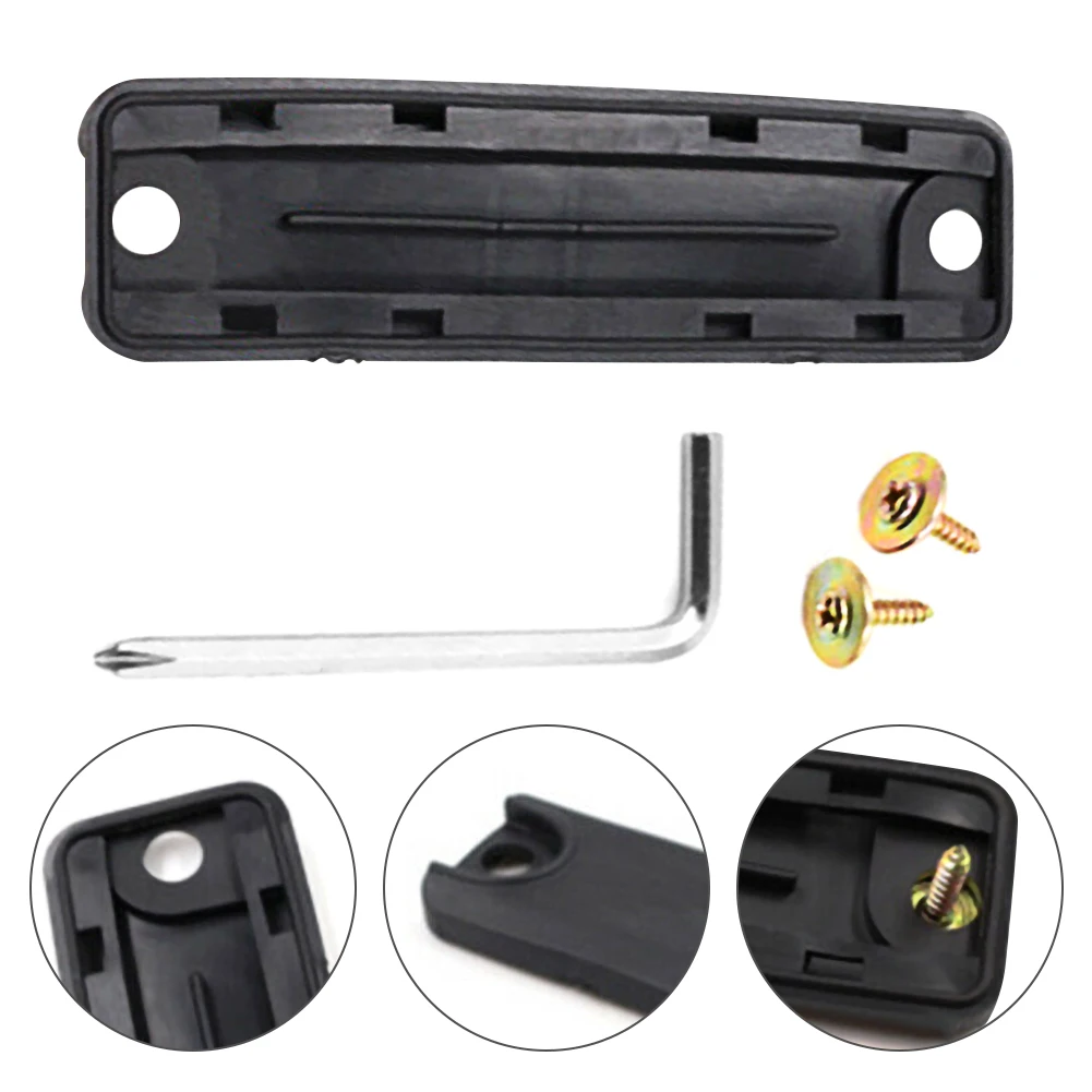 Автомобильная защелка резиновая Кнопка крышка + ключ Винты Замена кнопки