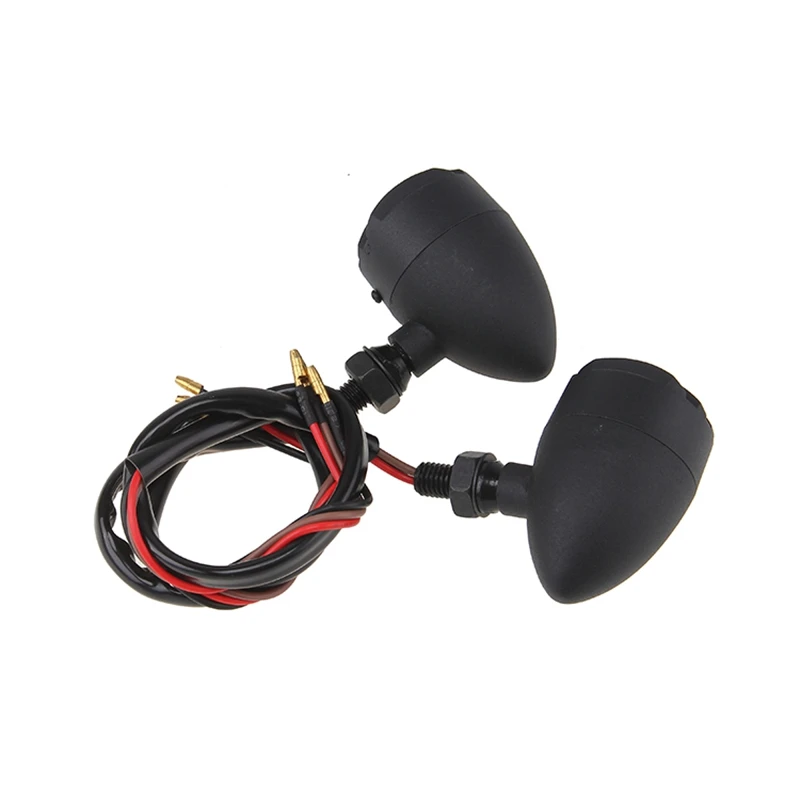 Универсальные мотоциклетные фары POSSBAY 4 шт./лот 12 В передние и задние указатели