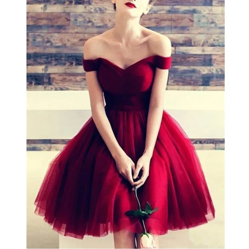 

Женское платье с открытыми плечами, юбка-пачка до колена с оборками в несколько рядов, коктейльные платья, 2019