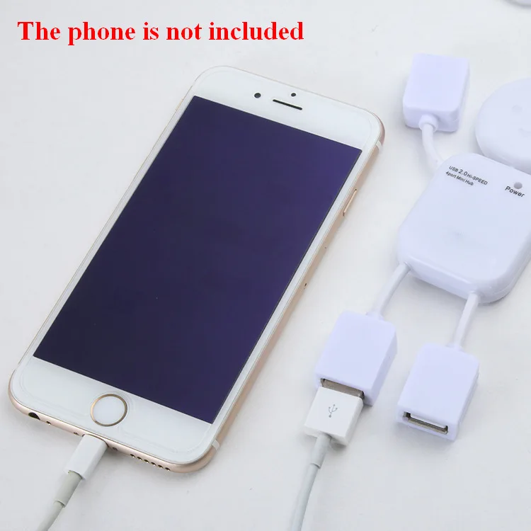 4-портовый гуманоид usb-разветвитель Расширенный концентратор Quad концентратора