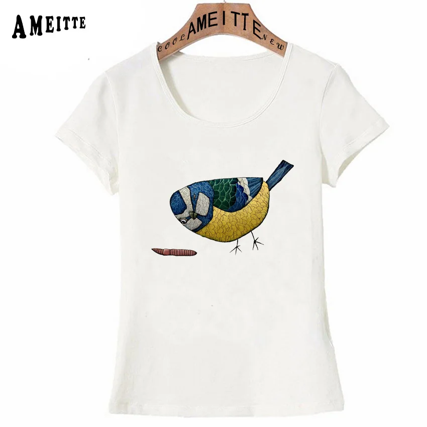 Футболка женская с изображением абстрактного искусства Модный повседневный топ