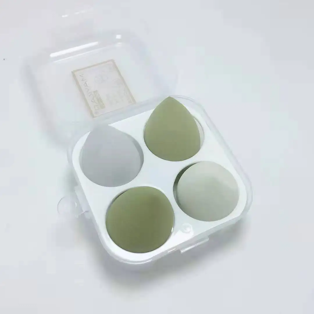 

2021New Makeup Blender Cosmetic Puff Makeup Sponge with Storage Box Foundation Powder Sponge Beauty Tool Women Make Up