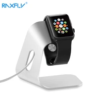 raxfly smartwatch charger holder for apple watch bracket metal aluminum charging cradle stand for i watch charger dock station