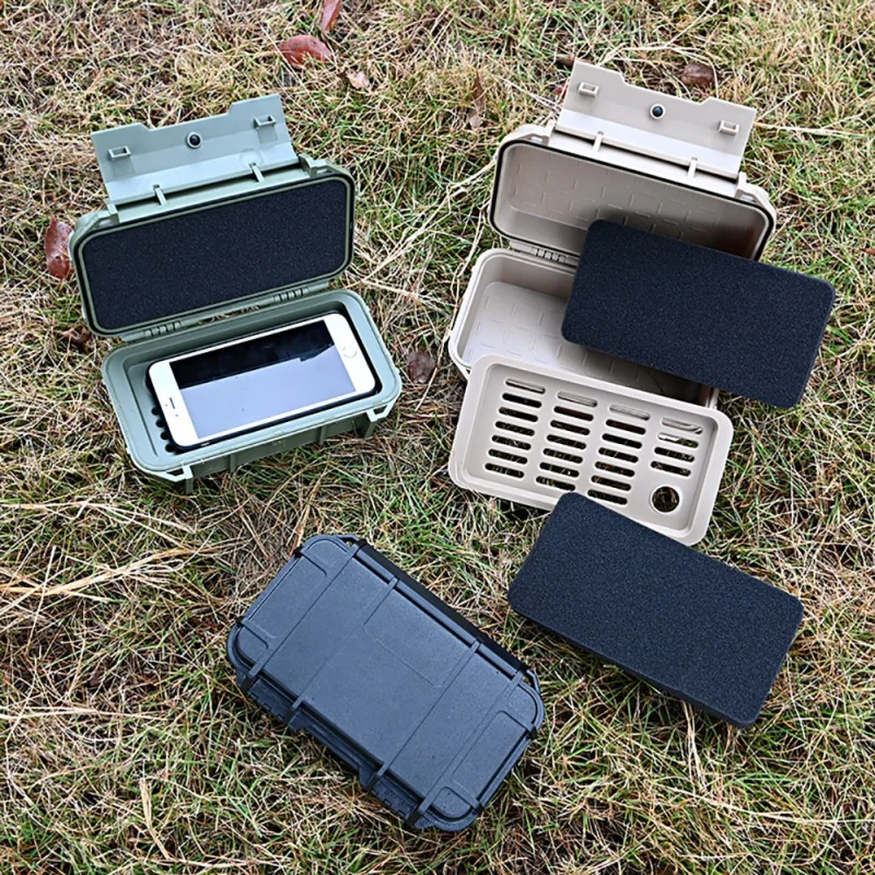 

Outdoor Camping Boxes Waterproof UV Sunproof Outdoor Multiple Ways Plastic Container Travel Storage Box