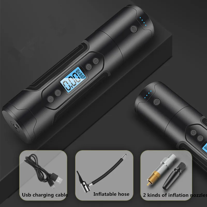 Портативный автомобильный воздушный компрессор насос Мощность банка для